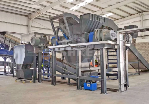 废旧铝型材铝箔铝板撕碎机