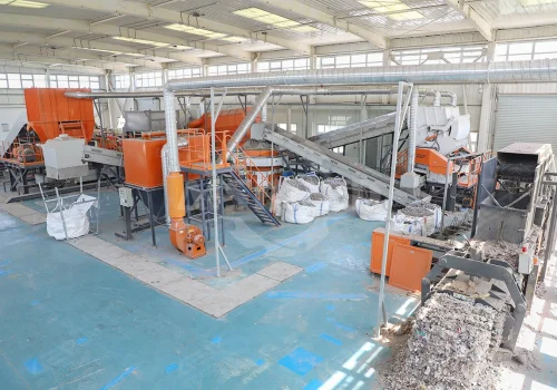 大件生活垃圾粉碎打包机