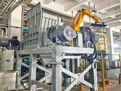 废金属再生资源回收厂设备,废旧汽车破碎机