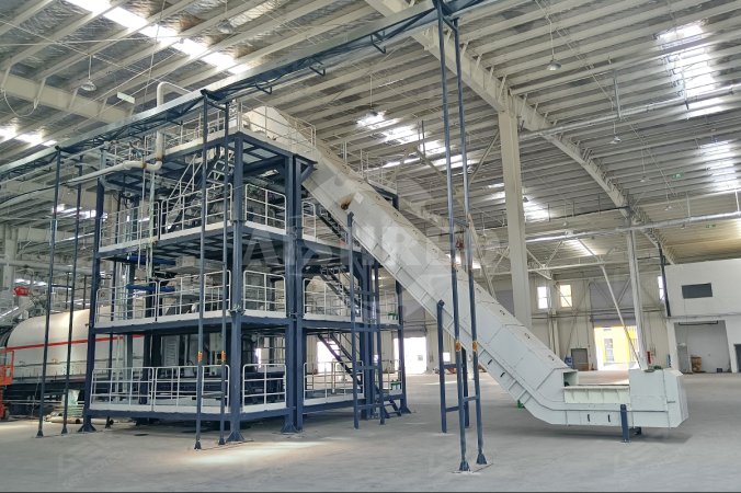中国锂电池回收项目采用的封闭式粉碎系统