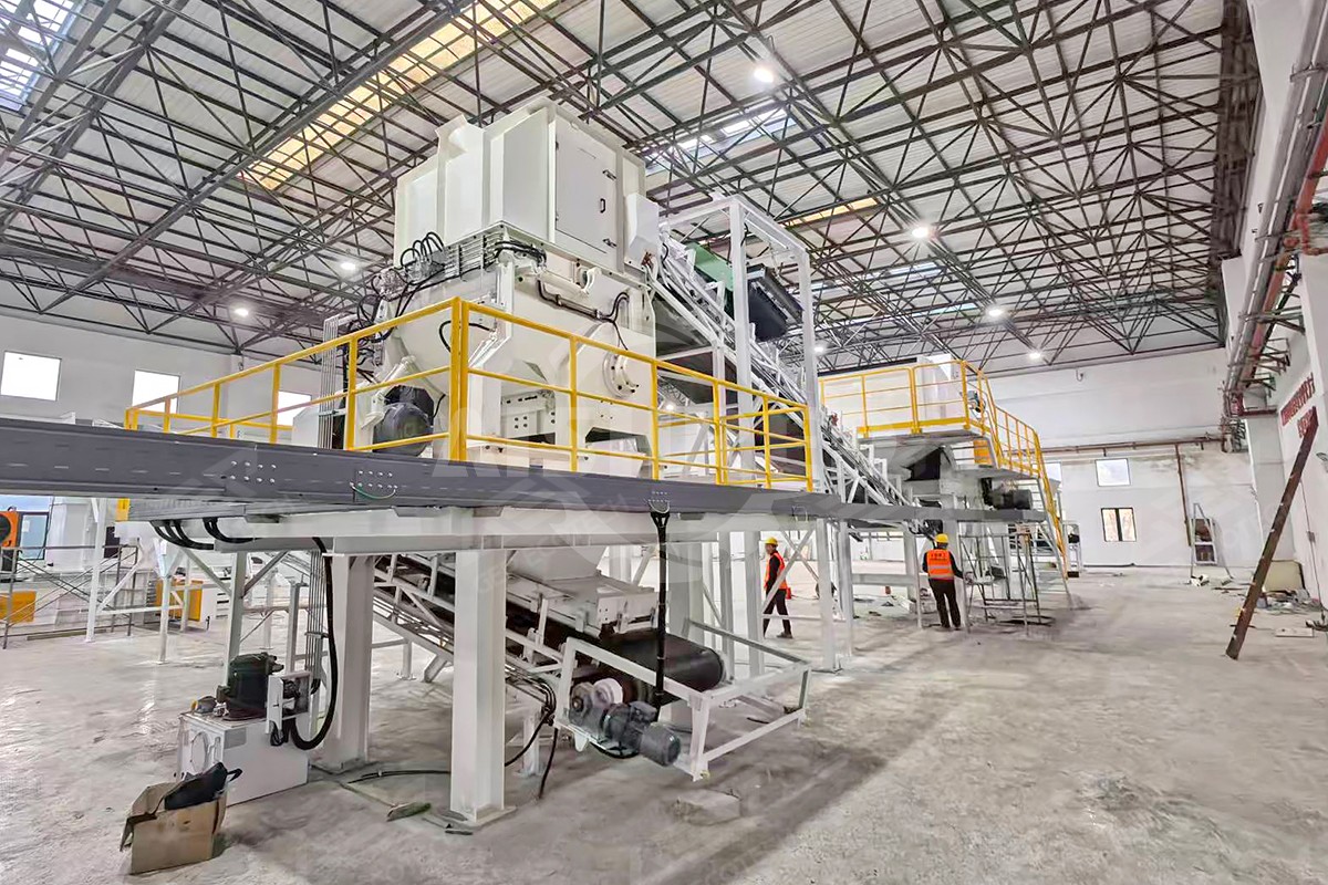 上海装修垃圾制rdf现场