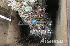 绞绳破碎处理用什么设备?