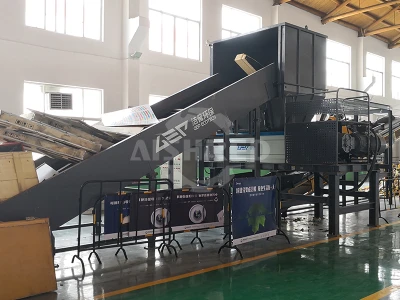 大件垃圾处置设备 破碎减容+资源化处理