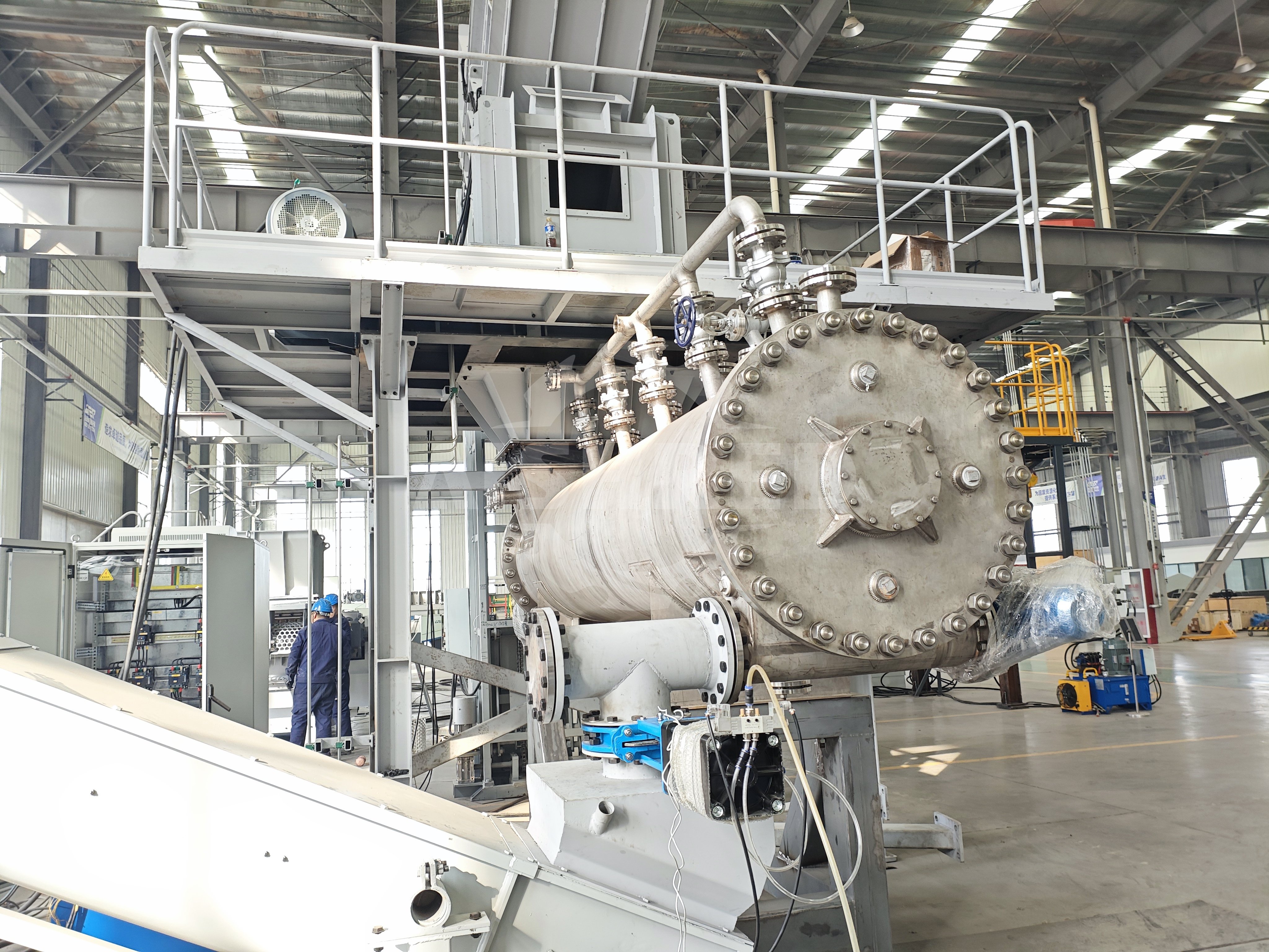 电池破碎打粉设备