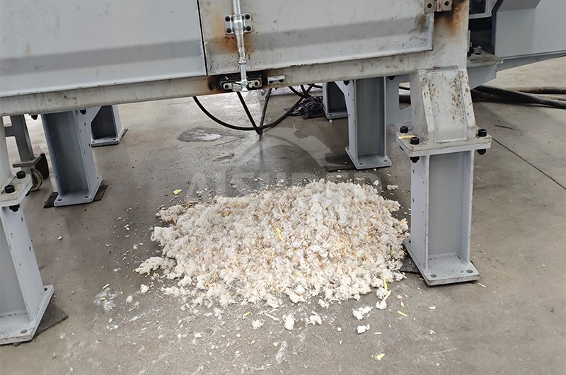 pet纤维试机效果