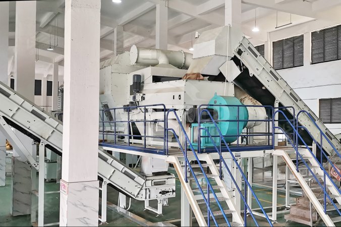 中国江西大件垃圾处理项目用空气分级机
