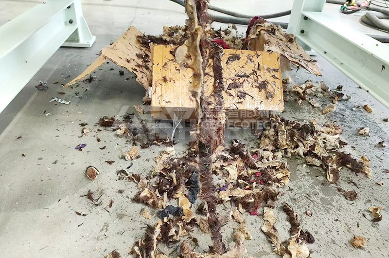 驴皮破碎后成品