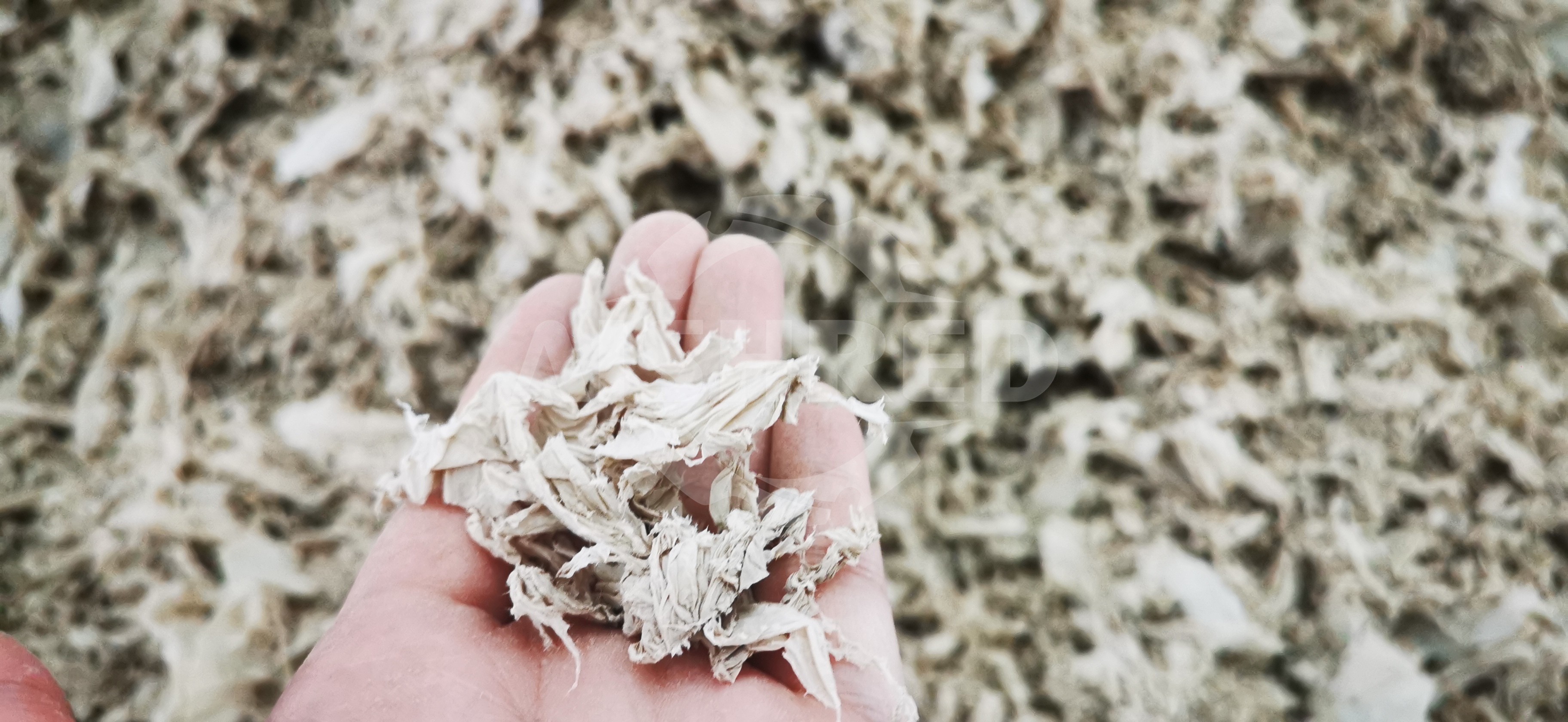 塑料薄膜破碎后