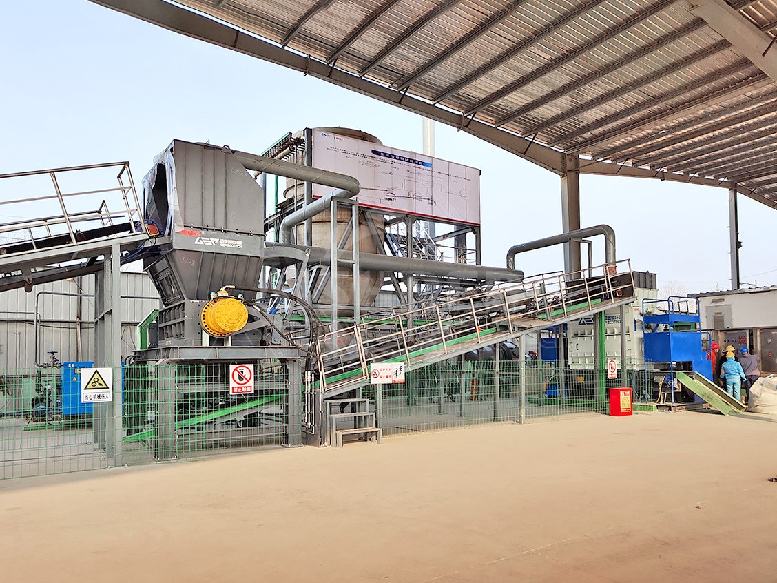 洁普风机叶片破碎现场