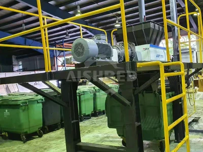 医疗废物粉碎机 双轴医疗垃圾破碎机 进出料口可定制