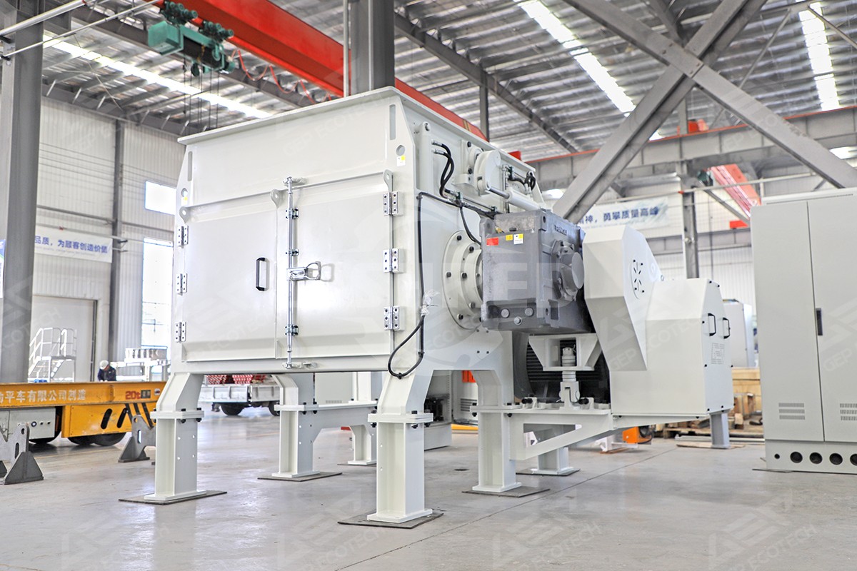 单轴生物质撕碎机