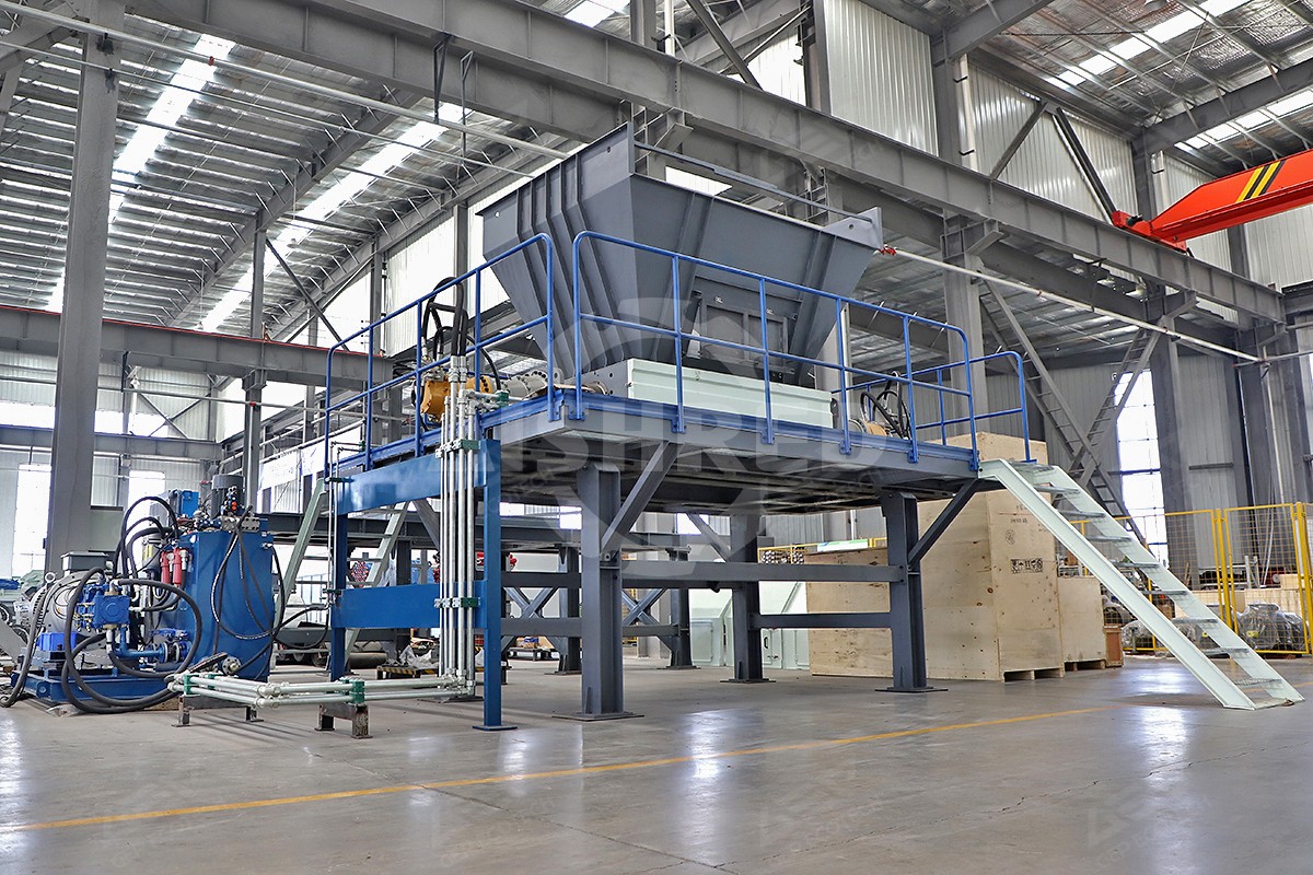 双轴风机叶片撕碎机