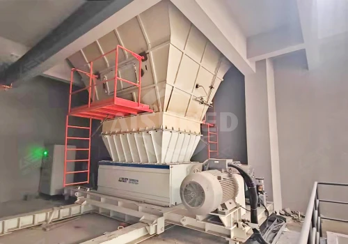 800型单双轴撕碎机，中小型垃圾撕碎机