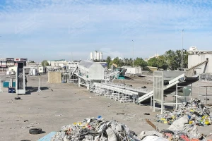 城市生活垃圾破碎分选工艺流程及设备配置